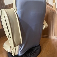 座椅子 LZ-1081 座椅子 リクライニングチェア クッション付き 肘掛け 360度回転 14段階リクライニング リビング 和室 洋室 ソフトレザーの画像
