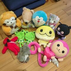 品切れ有り！ぬいぐるみ色々全部0円★