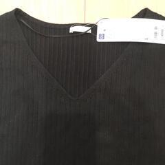 GU ノースリーブセーター　リブの画像