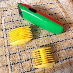 美品　おてがる乾電池式バリカン　の画像