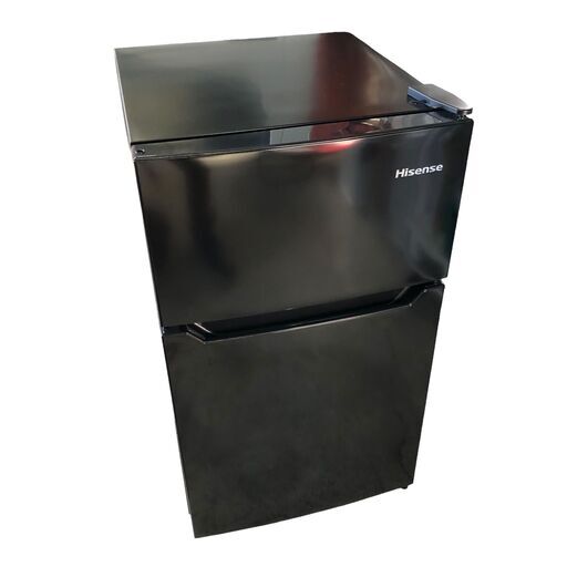 SR853 2022年製 Hisense ハイセンス 2ドア ノンフロン冷凍冷蔵庫 93L HR-B9501B 石狩市