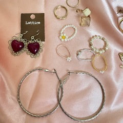 ピアス、リング　まとめ売り