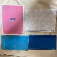 なにわ男子 ハイチュウ コラボ クリアファイル マルチケース 4枚セットの画像