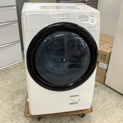 安心の６ヶ月保証付き！！　SHARP　7.0kgドラム式洗濯乾燥機　ES-S7E-WR  2020年製
