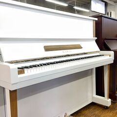 リフレッシュ済み中古ピアノ　カワイNo20 白オリジナル仕上/木...