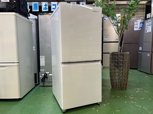 【愛品館八千代店】Hisense　2024年製　2ドア冷凍冷蔵庫　HR-G13C-BR/W