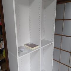 棚 2段×2列 本棚 カラーボックスの画像