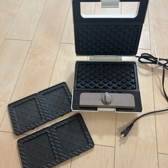 ワッフルメーカー(ホットサンド可)