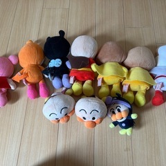 アンパンマン　ぬいぐるみ　まとめの画像