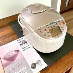 【お譲り先が決まりました】日立HITACHI IHジャー圧力炊飯...