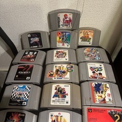 【まとめ売り】64、スーファミソフト　スマブラ、007、パーフェ...