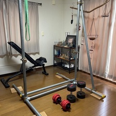 自作チンニングマシーン トレーニング