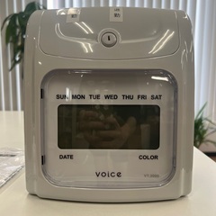 𓀙18,860円で購入𓃘voice𓅪タイムレコーダーVT-3000動作OK綺麗な方ですの画像