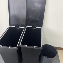 ゴミ箱セット大・小【一部でも引き取り可】の画像