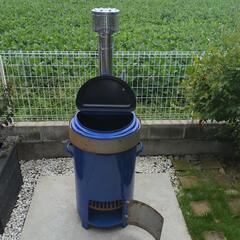 ◆ドラム缶焼却炉 煙突付き 

の画像