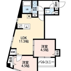 🏢安心の叶えRoom✨『2LDK』足立区舎人✨敷金礼金無料💰✨人...