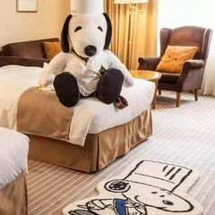 スヌーピー　超特大ぬいぐるみ　SNOOPY 帝国ホテルの画像