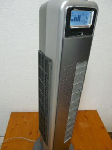 扇風機 スリムタワーファン タイマー・マイナスイオン発生装置付き  現状品