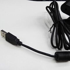 【恵庭】☆中古品☆エレコム Webカメラ Full HD1920×1080ピクセル マイク内蔵  UCAM-C820ABBK PayPay支払いOK！の画像