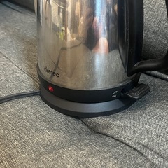 ドリテック 電気ケトル ステンレス　1リットル　900wの画像