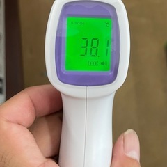 非接触式電子温度計 アキュラシー　OM−MG01   リサイクルショップ宮崎屋　佐土原店　25.9.1Fの画像