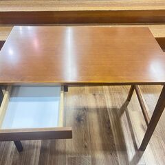家具 生活家具 カリモク60　ライティングデスク　ブラウンの画像