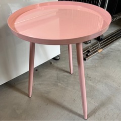 【リサイクルサービス八光】幅35.2cm　トレイテーブル　ピンク