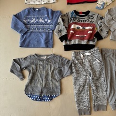 100㎝男の子秋冬服まとめ売りの画像