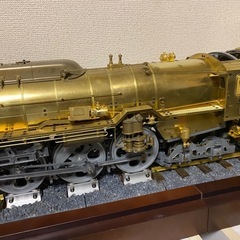 最終値下げ自宅引き取り限定deagostini SL機関車 c62 2 1/24スケール真鍮＋ダイキャスト製 の画像