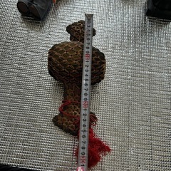 縁起物打ち出の小槌　御縁（５円玉）細工  縁起物