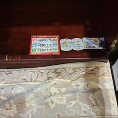 カリモク　小物収納棚　電話台の画像