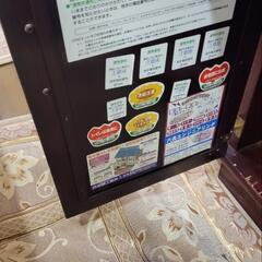 カリモク　小物収納棚　電話台の画像