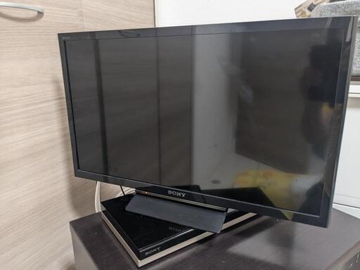 24V型ソニー液晶テレビ・Blu-rayレコーダー
