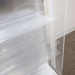★ 新札幌 未使用品 ★ PLASART 置き式 アクリルコレクションケースL 背面ミラー ショーケース / No.2745 ★の画像