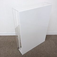 ★ 新札幌 未使用品 ★ PLASART 置き式 アクリルコレクションケースL 背面ミラー ショーケース / No.2745 ★の画像