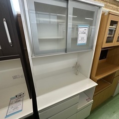 【ドリーム川西店御来店限定】ニトリ　2枚扉オープンボード／クリー...