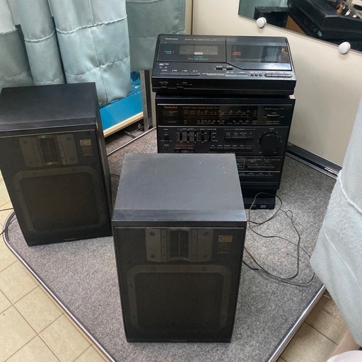 テクニクスのステレオラジカセ、CDシステム SB-C7 SA-C7 SL-C7