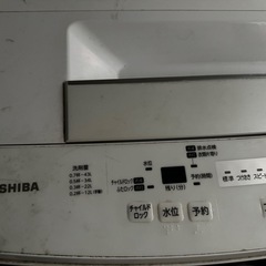 東芝 洗濯機 stainless drum 4.5k g
の画像