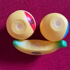 【値下げ！】ミニオンズ　音がなるおもちゃ　ソフトトイ　3個セットの画像