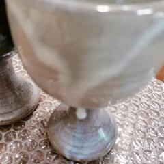 陶器のワイングラス(食前酒等)の画像