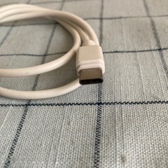 スマホ充電コード（Type-C）白の画像