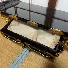 【新品】仏壇経机　仏壇小机　経机　若葉経机の画像