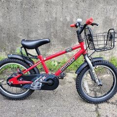 B444 子供自転車★asahi★DUALLY★16インチ★変速無し