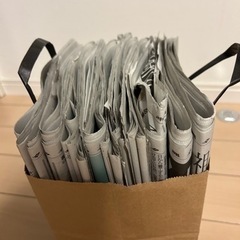 新聞紙　古新聞
