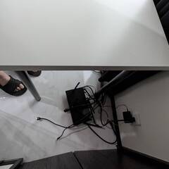IKEA　PCデスク　200cmの画像