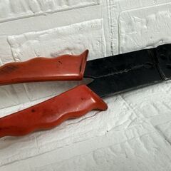 中古 クニペックス 圧着ペンチ 9721215B 215mm ハンドツール KNIPEX 電工ペンチ プライヤー 札幌市白石区 白石店 の画像
