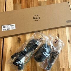 値下げ！【新品未使用】DELL 有線キーボード・マウス・コードの画像