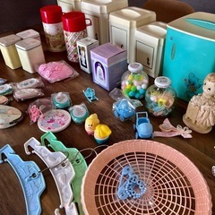 プレシャスモーメント　キャニスター　ストロベリーショートケーキ　リトルタイクス　アンティーク　昭和レトロ　#日本未発売　アメリカ雑貨　ゆめかわの画像