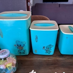 プレシャスモーメント　キャニスター　ストロベリーショートケーキ　リトルタイクス　アンティーク　昭和レトロ　#日本未発売　アメリカ雑貨　ゆめかわの画像