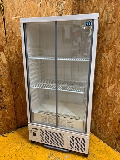 a(6631) ホシザキ 小型冷蔵庫ショーケース SSB-70DT 3段 2022年式 業務用 飲食店 W700D450H1410 直接引き取りも歓迎 大阪